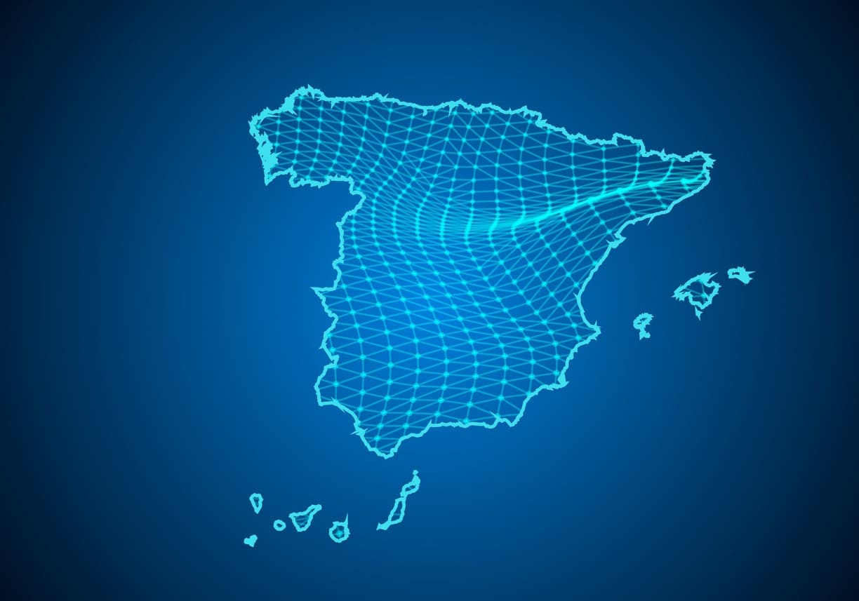 red comercial de telecomunicaciones en España